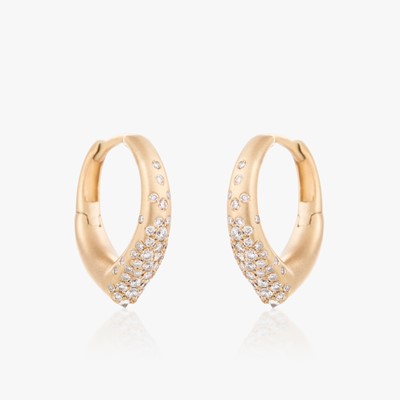 THE ARCH BIG HOOP EARRINGS